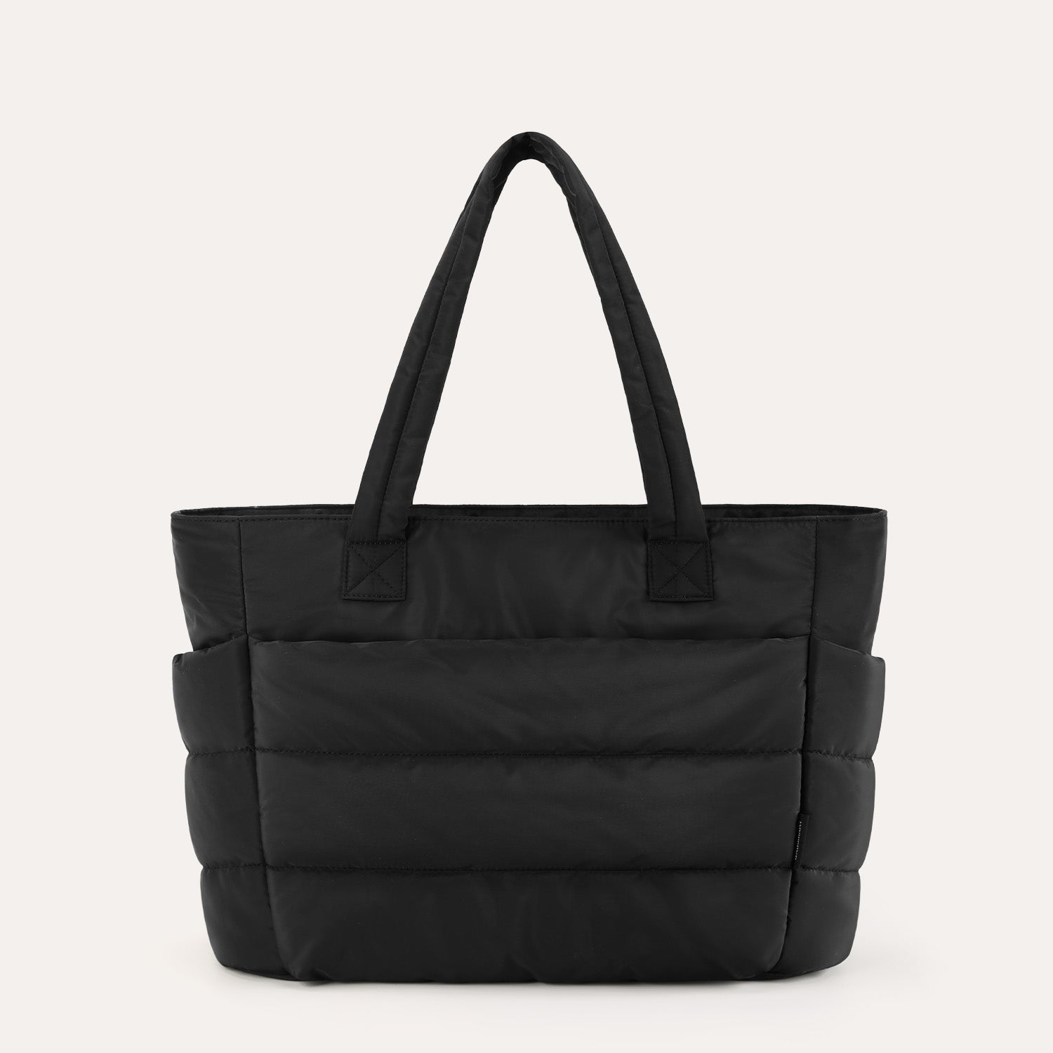 20L Puffy Tote Bag with 15.6" Laptop Compartment