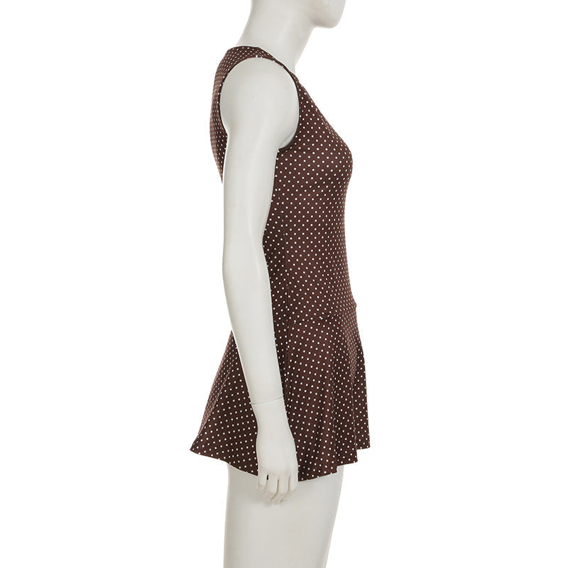 Koora Polka Dot - Mini Dress