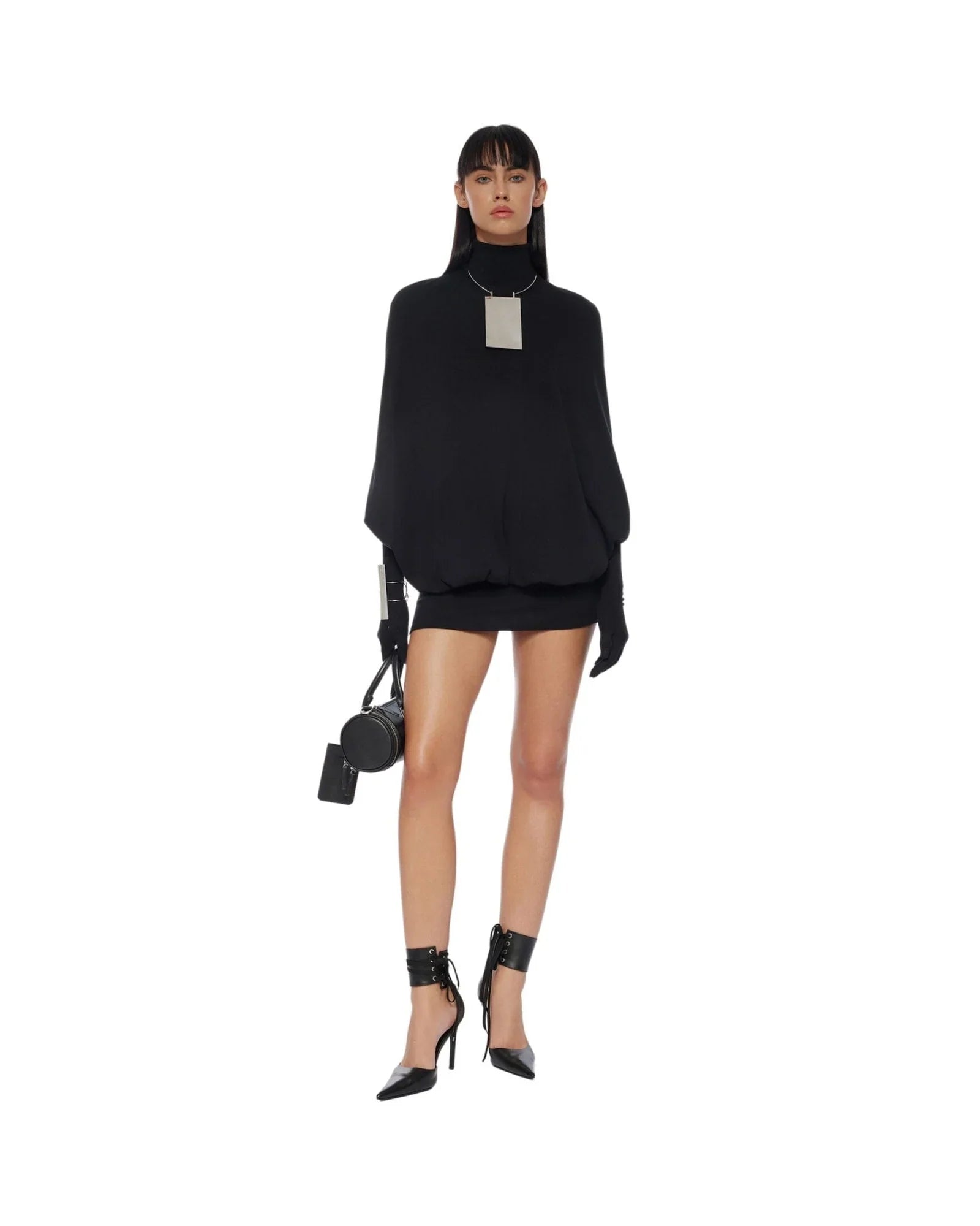 Raven Gloves - Mini Dress